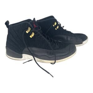 Nike Air Jordan 12 Retro Black Gold 130690-017 Men's Size 11
